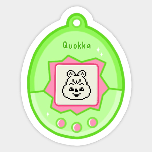 Tamagotchi Quokka - Han - Stray Kids Sticker by mrnart27